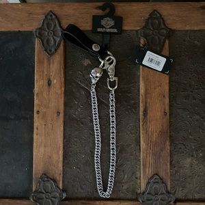 Harley-Davidson Men’s 24 Inch Skull King Wallet Chain